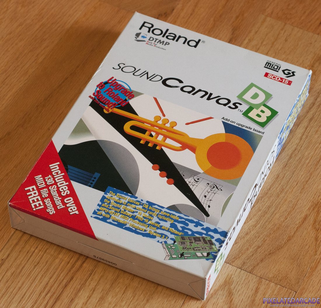 Roland Sound Canvas Photo: Sound Canvas daughterboard - Box