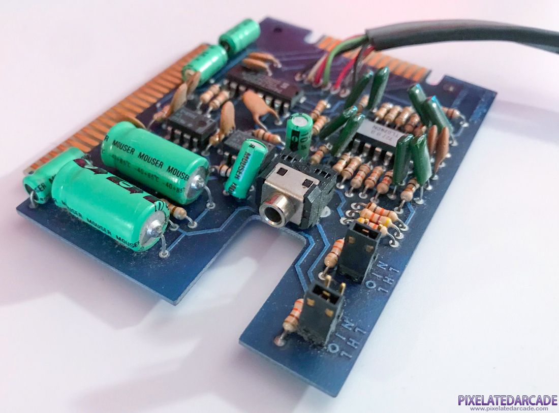 SuperSonic Stereo Card Photo: SuperSonic Stereo Card - Side view