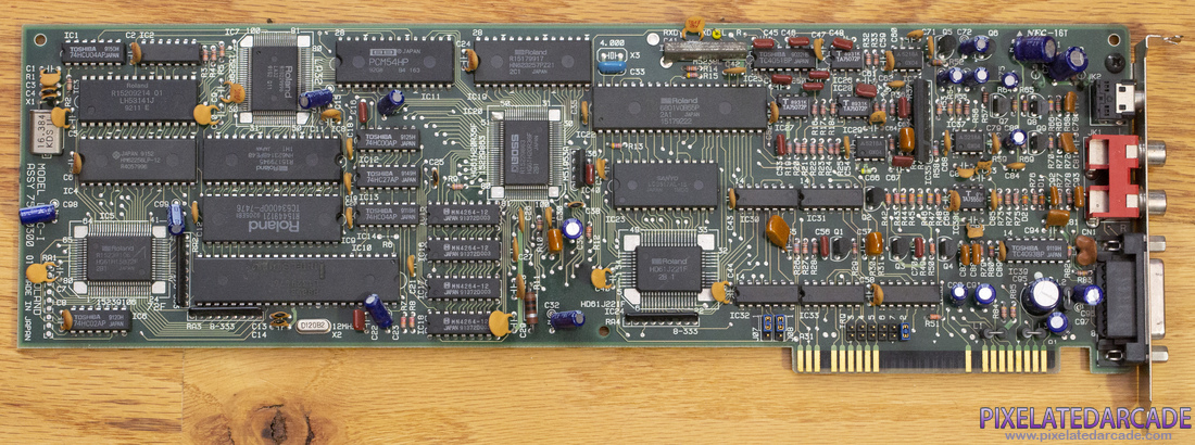 Roland MT-32/LAPC-I Photo: Roland LAPC-I sound card - Front