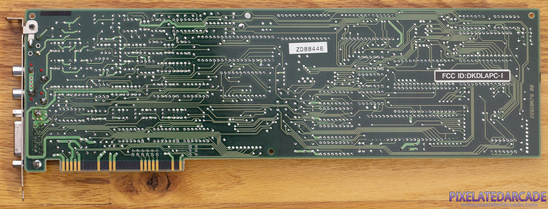 Roland MT-32/LAPC-I Photo: Roland LAPC-I sound card - Back