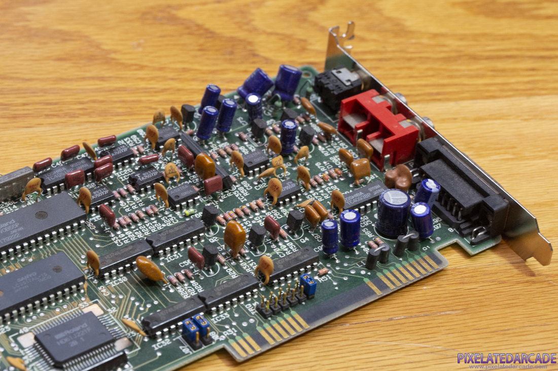 Roland MT-32/LAPC-I Photo: Roland LAPC-I sound card - Closeup