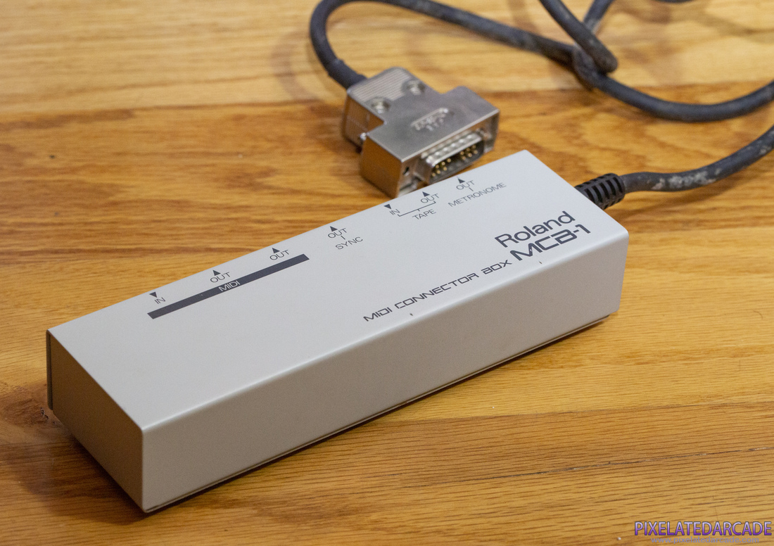 Roland MT-32/LAPC-I Photo: Roland MCB-1 MIDI connector box