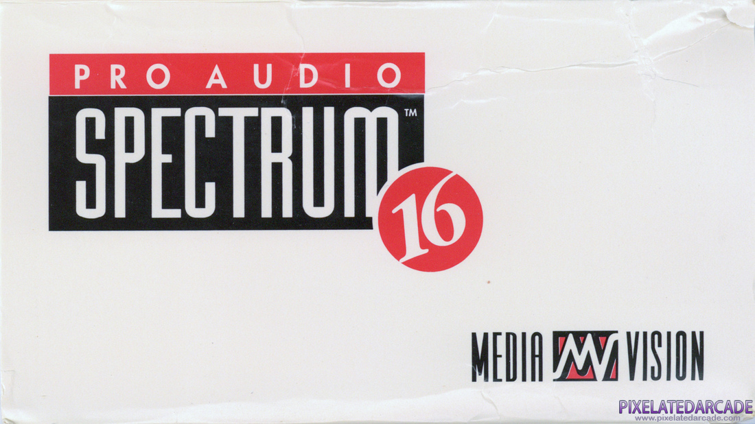 Pro Audio Spectrum 16 Photo: Pro Audio Spectrum 16 - Box Top Spine