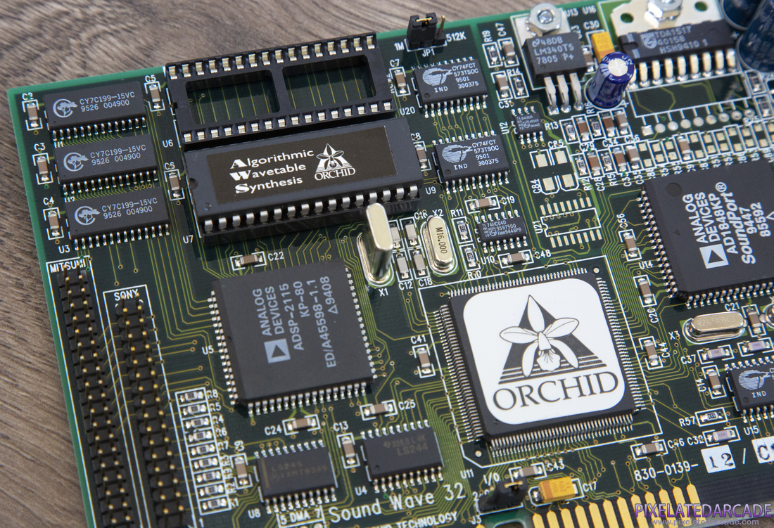 Orchid SoundWave 32 Photo: Orchid SoundWave 32 Pro sound card - Detail