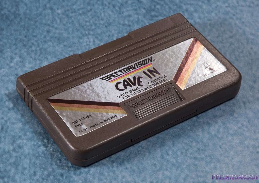 Cartridge Photo: Cave In Commodore VIC-20 game cartridge