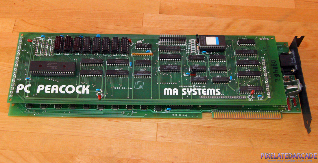 CGA Photo: MA Systems PC Peacock CGA card
