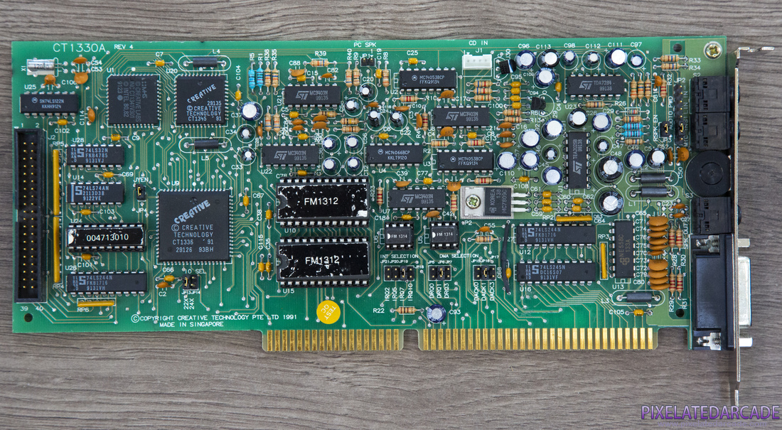 Sound Blaster Pro Photo: Sound Blaster Pro 1 - Card Front