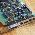Sound Blaster Pro 1 - connectors and volume control