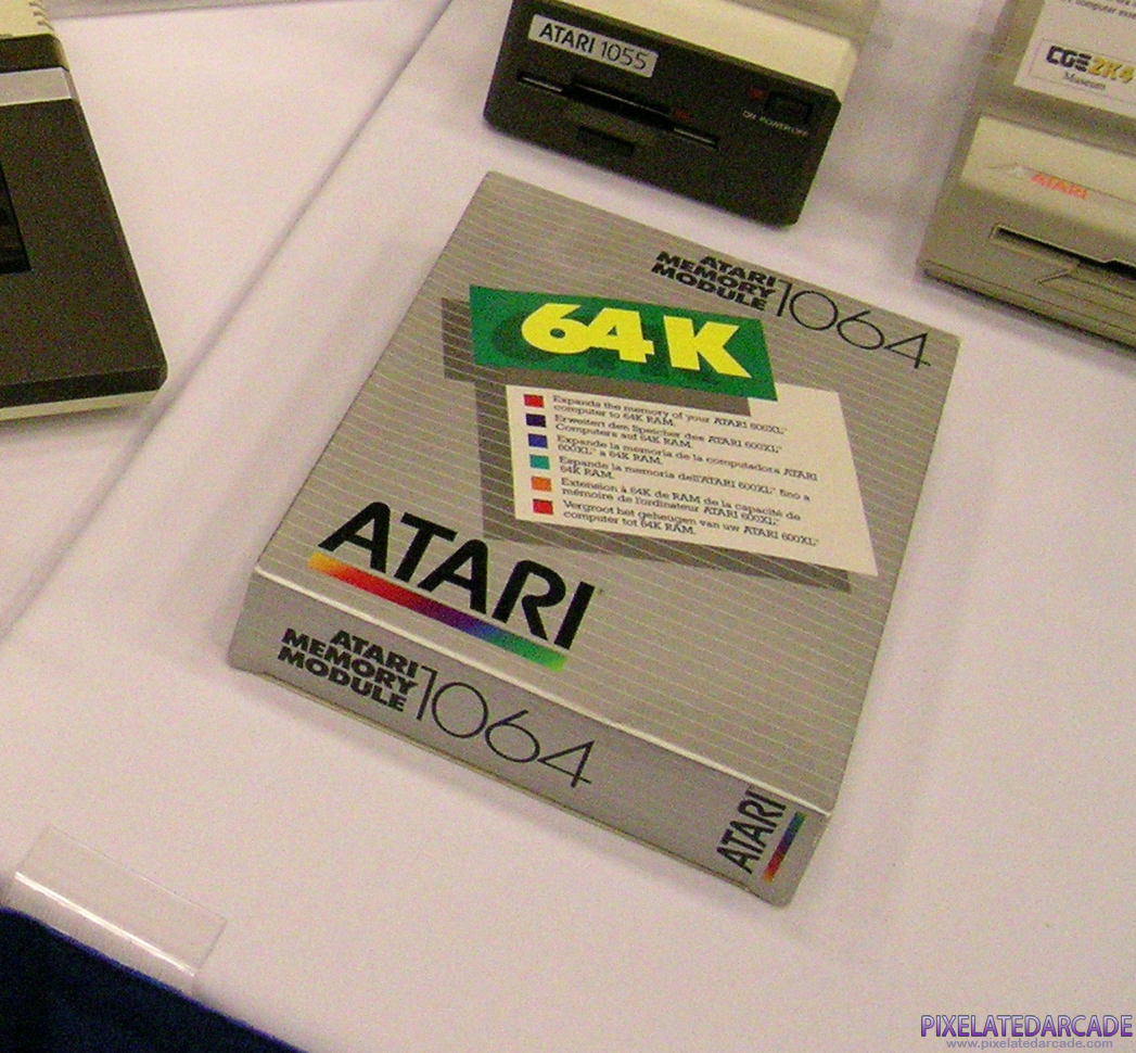 64 KB Photo: Atari Memory Module 1064 on display at Classic Gaming Expo in 2004