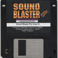 Sound Blaster Pro software - 3.5" disk