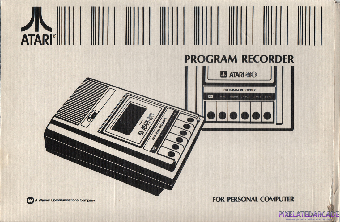 Cassette Tape Photo: Atari 410 Program Recorder - Inner Box Front