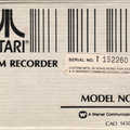 Atari 410 Program Recorder - Inner Box Top