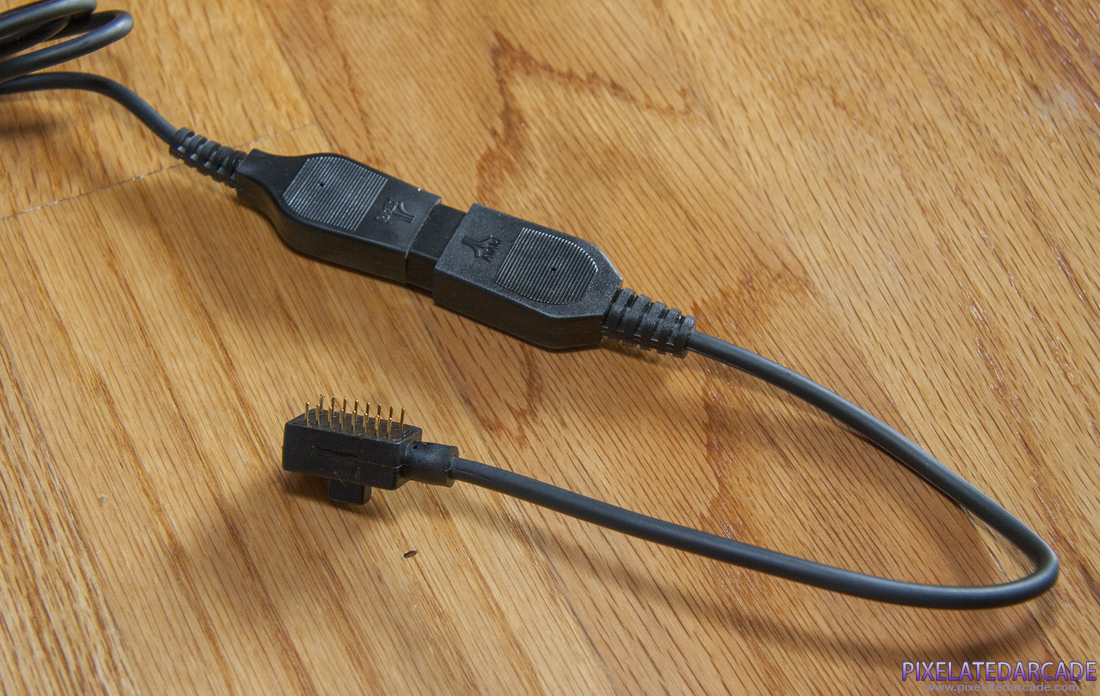 Track & Field controller Photo: Adapter for Apple II computers