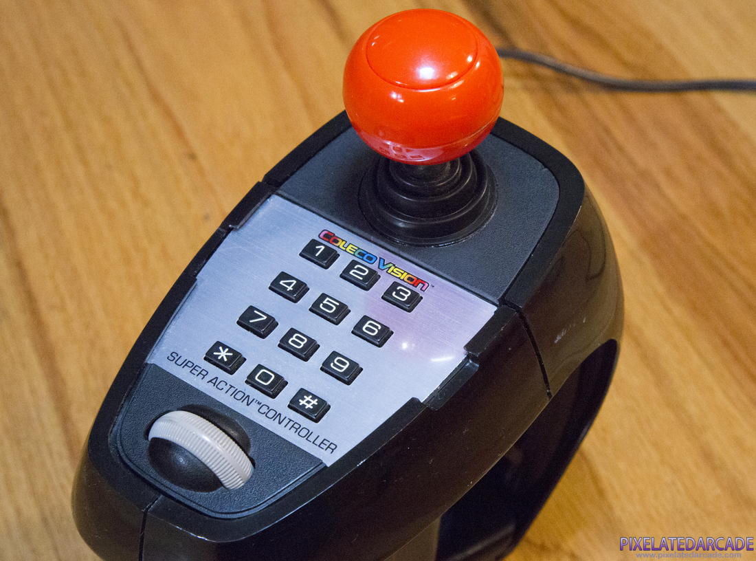 Super Action Controller Photo: ColecoVision Super Action Controller - Keypad closeup