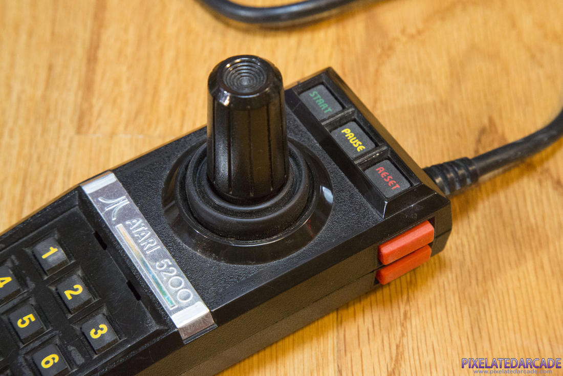Atari 5200 Joystick Photo: Atari 5200 Joystick - Closeup