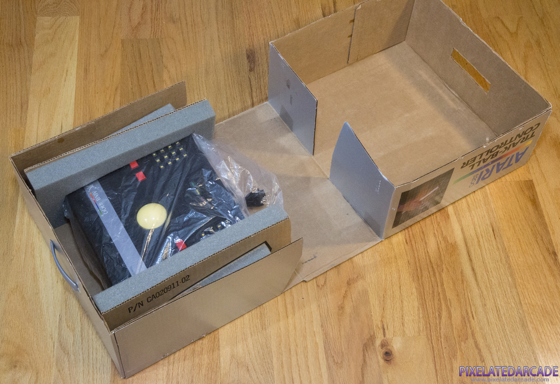 Trak-Ball Controller Photo: Atari 5200 Trak-Ball Controller in box