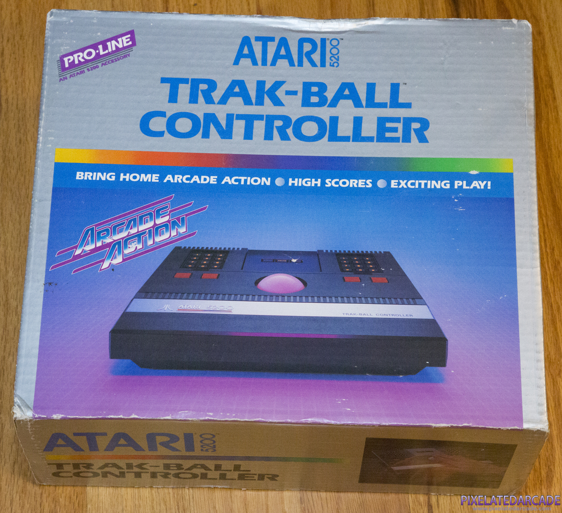 Trak-Ball Controller Photo: Atari 5200 Trak-Ball Controller - Box front