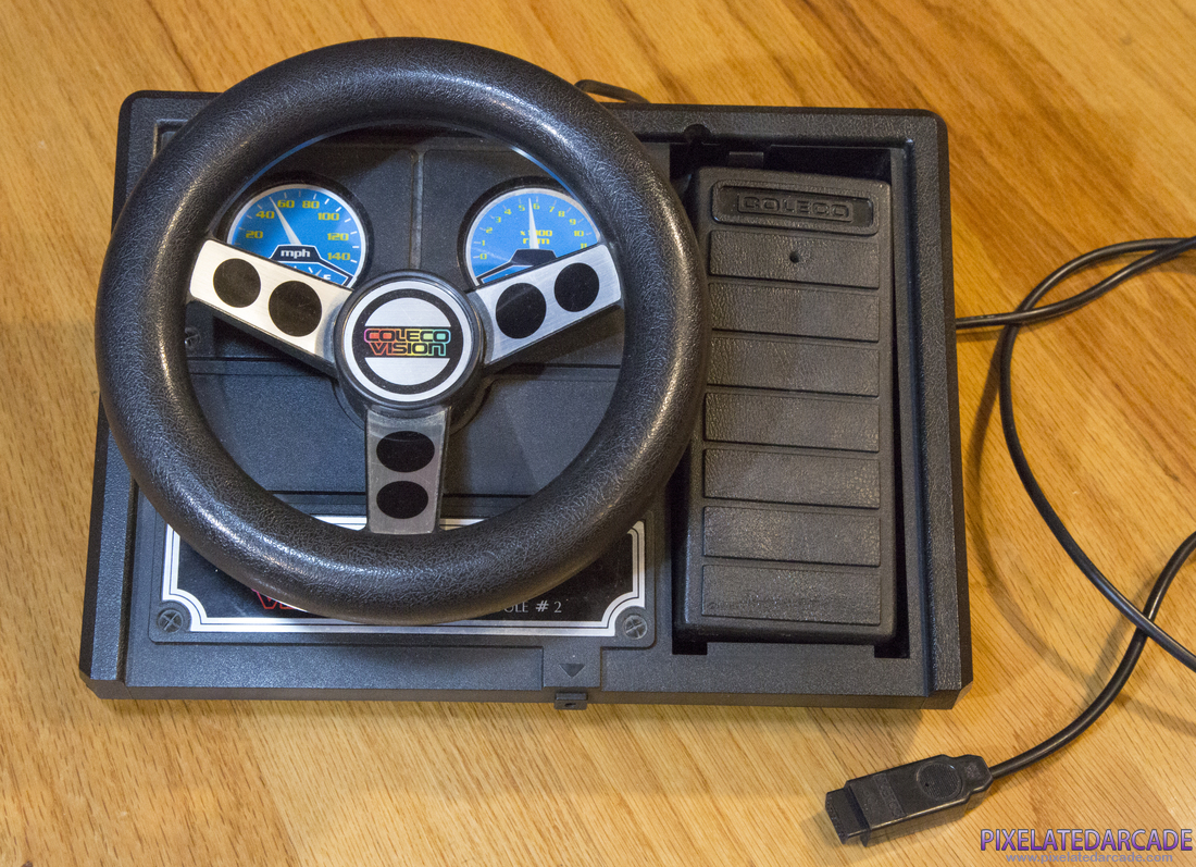 Steering Wheel Photo: ColecoVision Expansion Module #2 (Steering Wheel) - Top