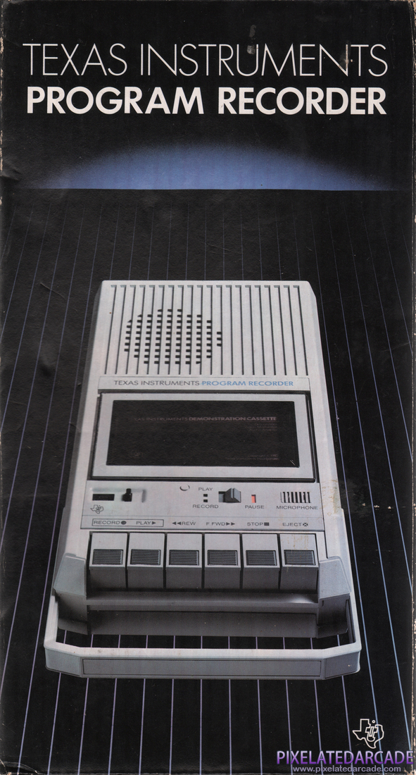 Cassette Tape Photo: Texas Instruments Program Recorder - Box Front