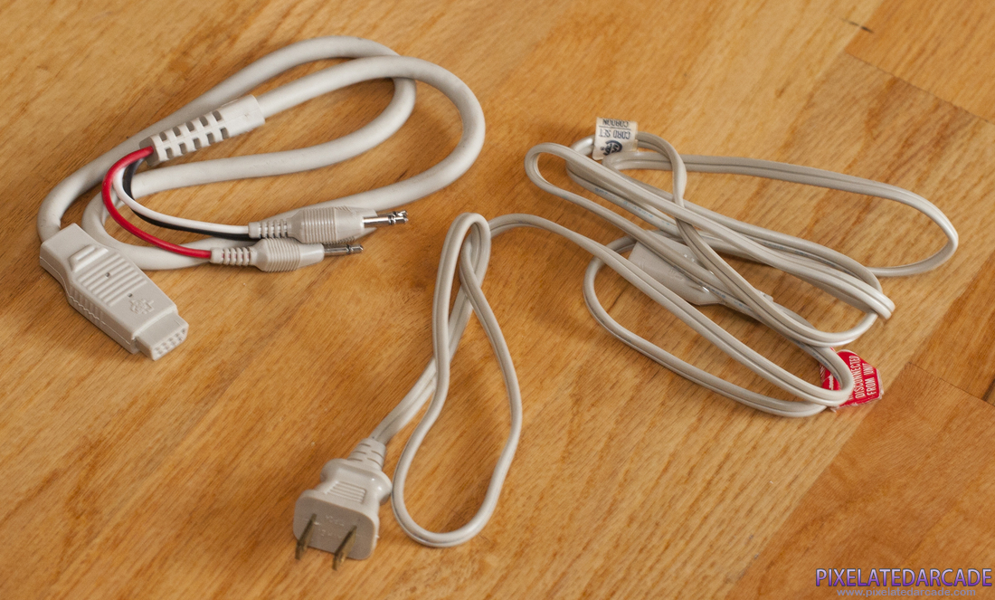 Cassette Tape Photo: Texas Instruments Program Recorder cables