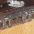 TDK blank cassette - Closeup