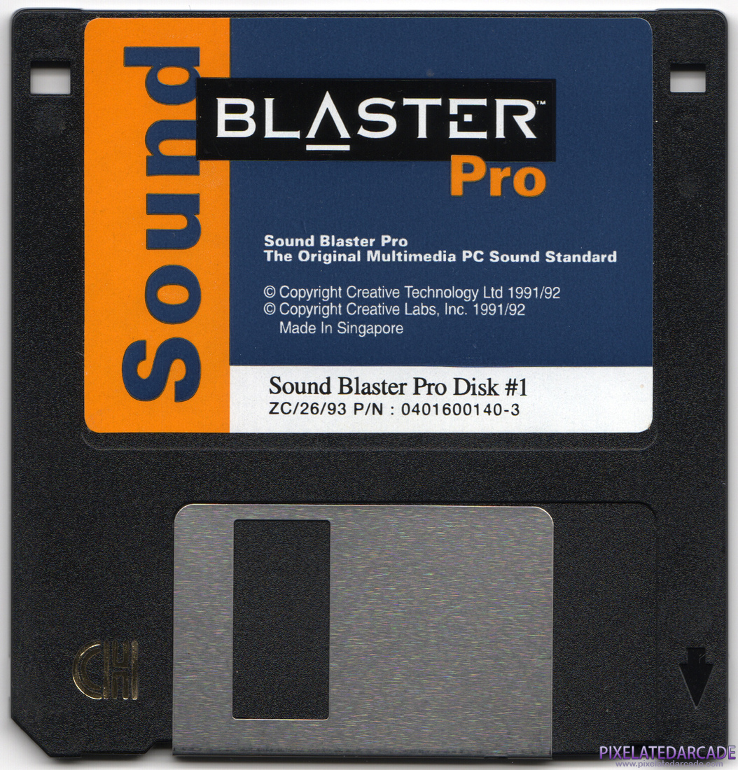 Sound Blaster Pro Photo: Sound Blaster Pro - Installation Disk 1 of 2