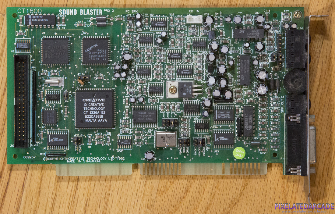 Sound Blaster Pro Photo: Sound Blaster Pro 2 card