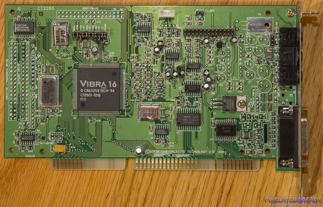 Sound Blaster 16 Photo: Sound Blaster VIBRA 16
