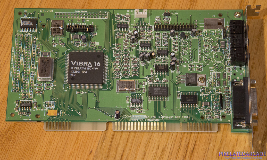 Sound Blaster 16 Photo: Sound Blaster VIBRA 16