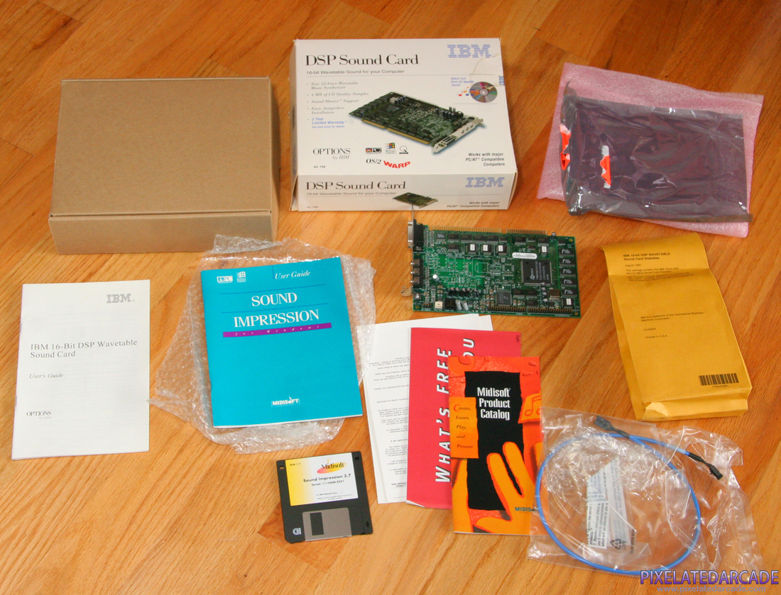 General MIDI Photo: Box and contents