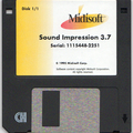 Midisoft Sound Impression 3.7 Software disk