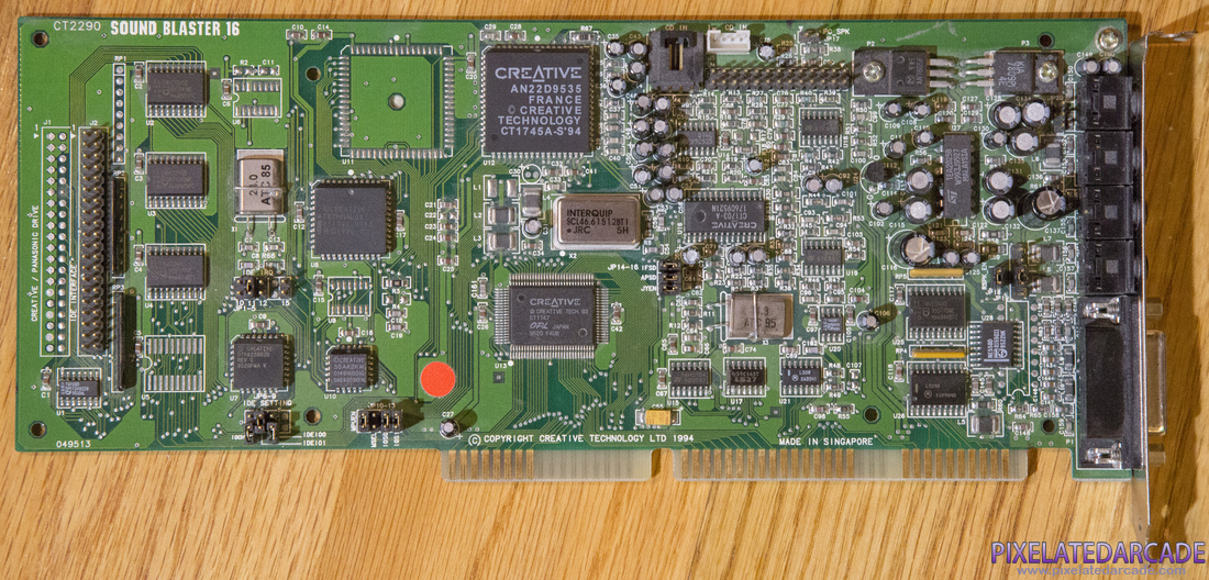 Sound Blaster 16 Photo: Sound Blaster 16 Value Card