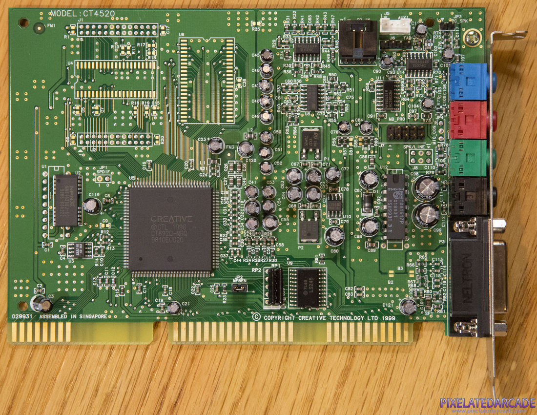 Sound Blaster 16 Photo: Sound Blaster 16 WavEffects Card