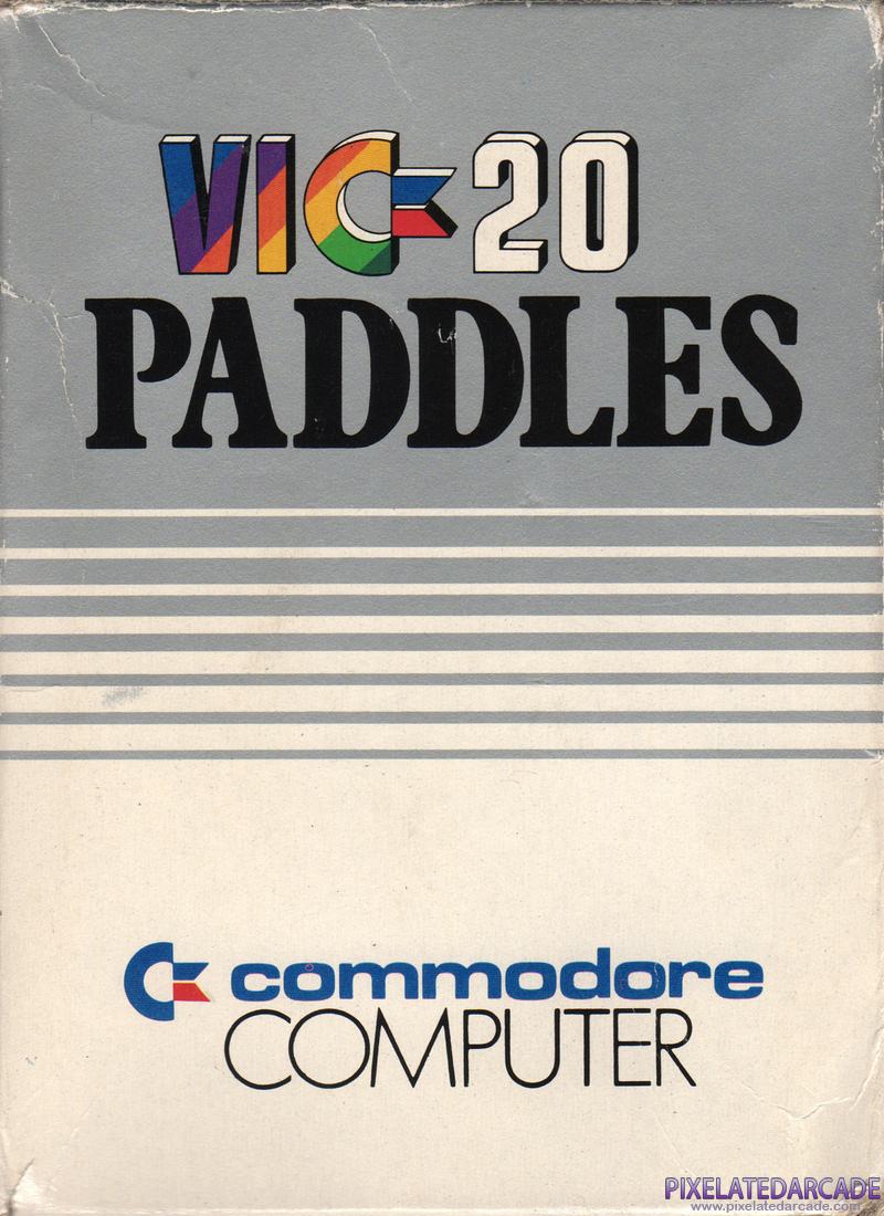 Paddles Photo: Vic-20 Paddles - Box Front