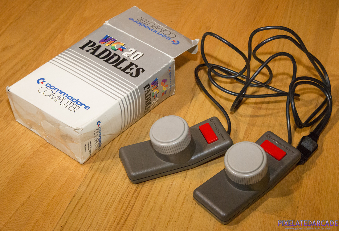 Paddles Photo: Vic-20 Paddles and Box