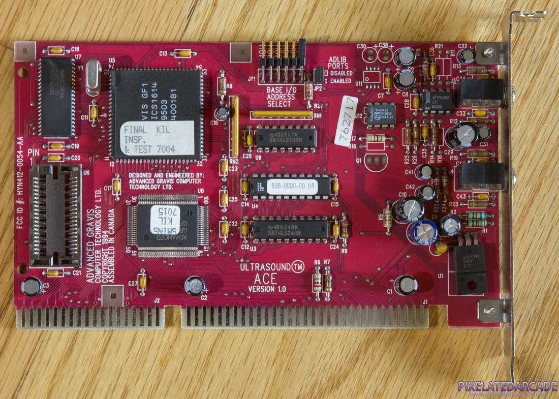 Gravis Ultrasound / ACE Photo: Gravis Ultrasound ACE card