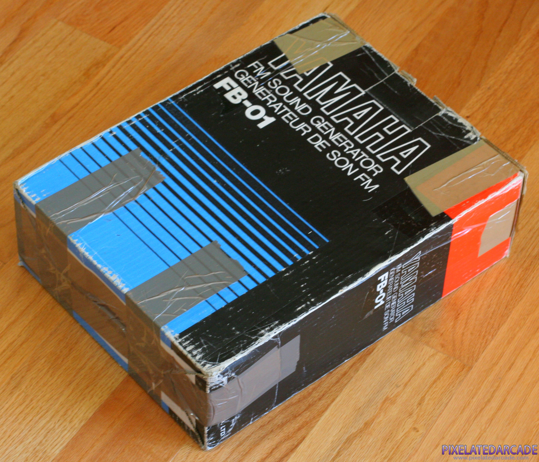 Yamaha FB-01 FM Sound Generator Photo: Yamaha FB-01 FM Sound Generator Box