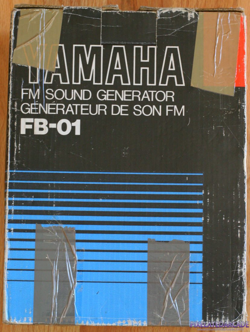 Yamaha FB-01 FM Sound Generator Photo: Yamaha FB-01 FM Sound Generator Box Front