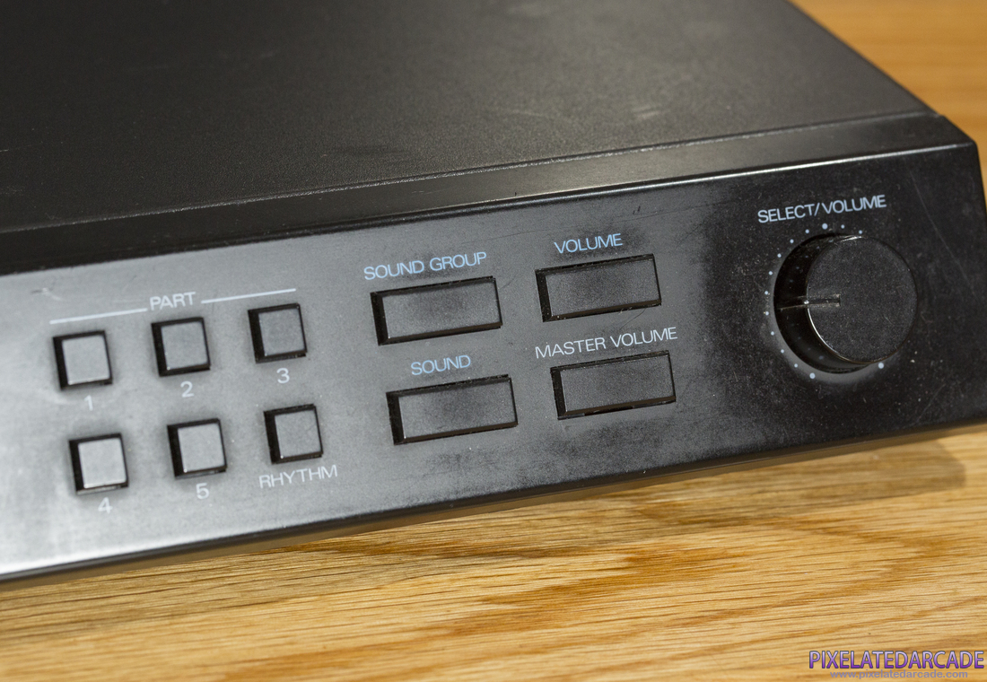Roland MT-32 Photo: Roland MT-32 control panel