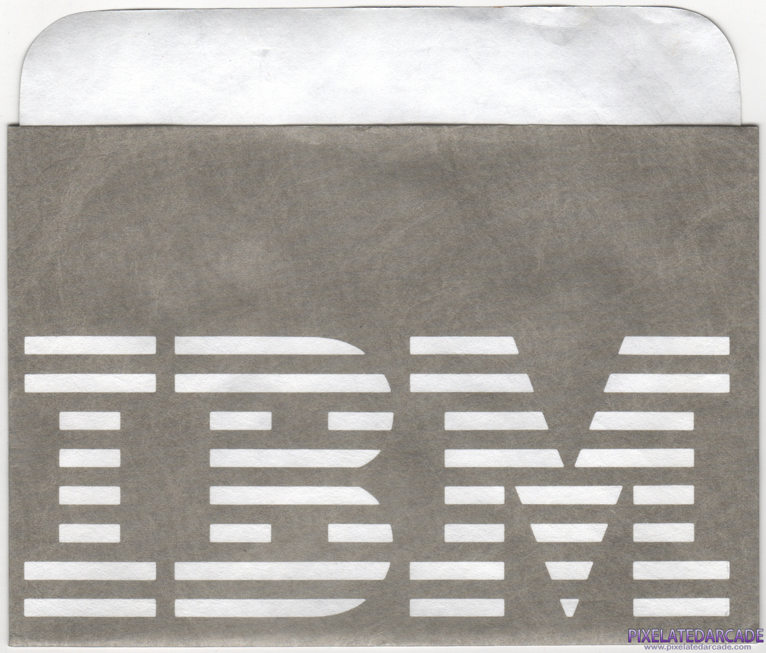 DOS 2.1 Photo: IBM DOS 2.10 - 5.25" disk sleeve - Front