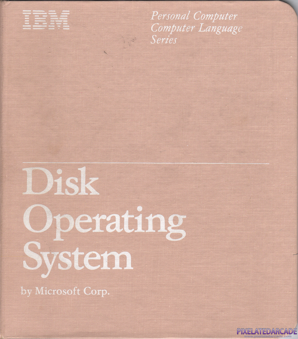 DOS 2.1 Photo: IBM DOS 2.10 - Documentation Front