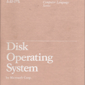 IBM DOS 2.10 - Documentation Front