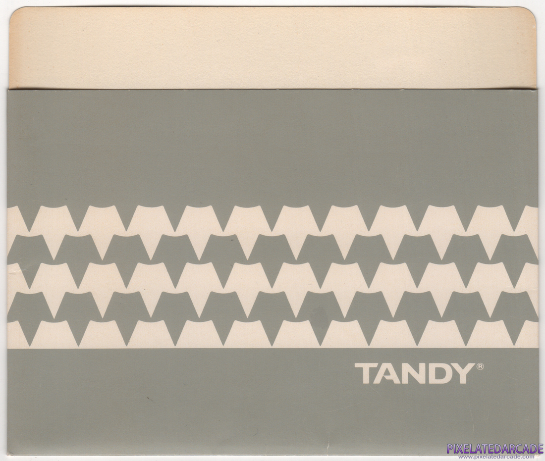 BASIC Interpreter Photo: MS-DOS and GW-BASIC 5.25" disk for Tandy 1000 computers - Sleeve Front