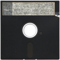 MS-DOS and GW-BASIC 5.25" disk for Tandy 1000 computers