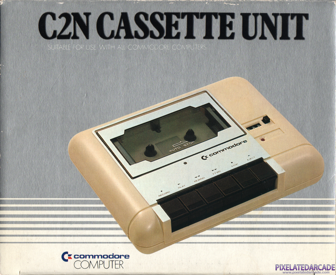 Cassette Tape Photo: Commodore C2N Cassette Unit - Box Front