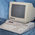 Tandy 1000 HX computer and monitor