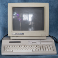 Tandy 1000 HX computer and monitor