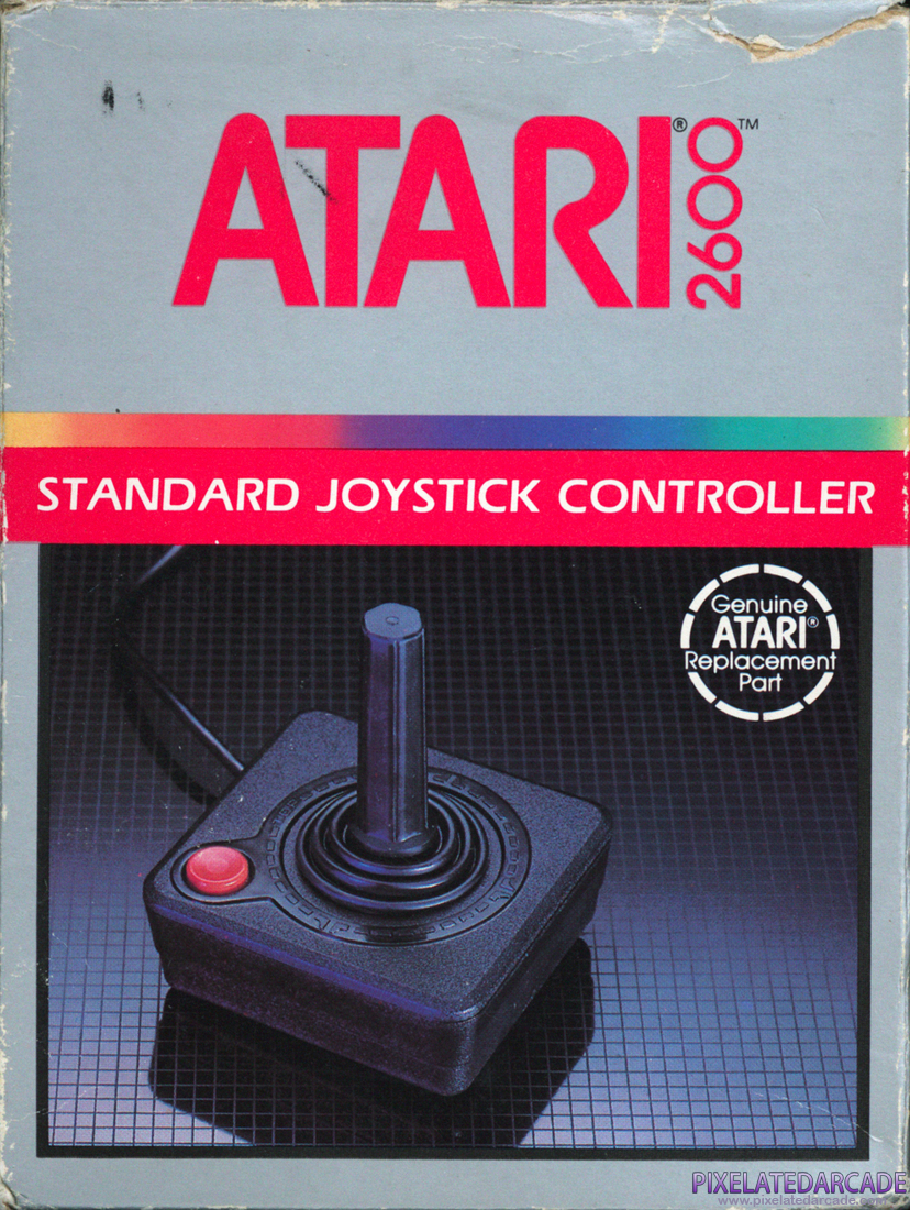 Joystick Photo: Atari 2600 Joystick - Box Front