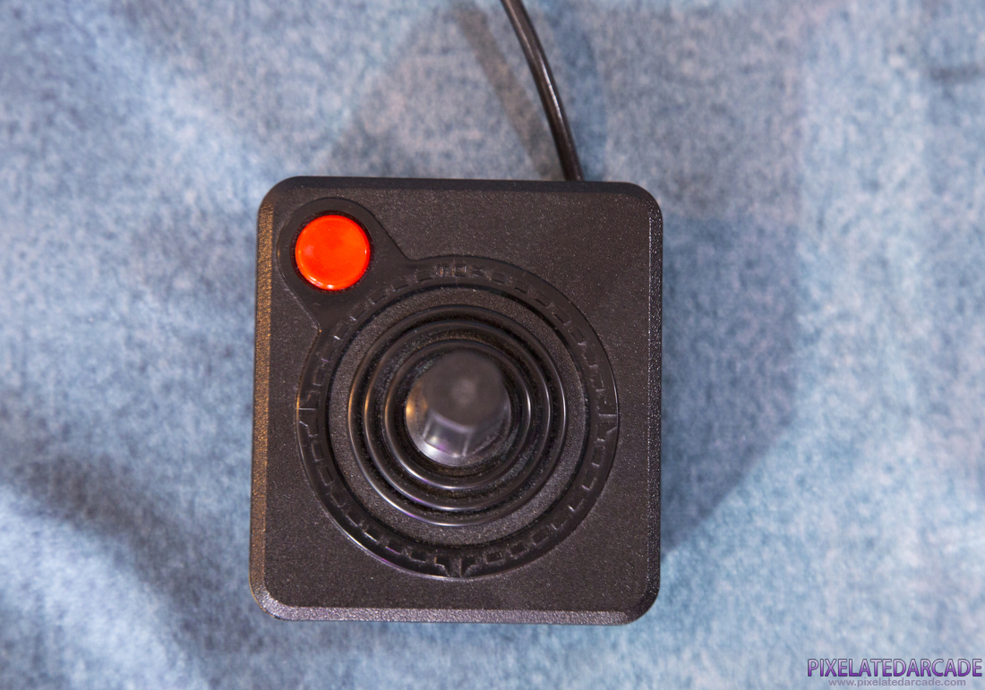Joystick Photo: Atari 2600 Joystick - Top Down View