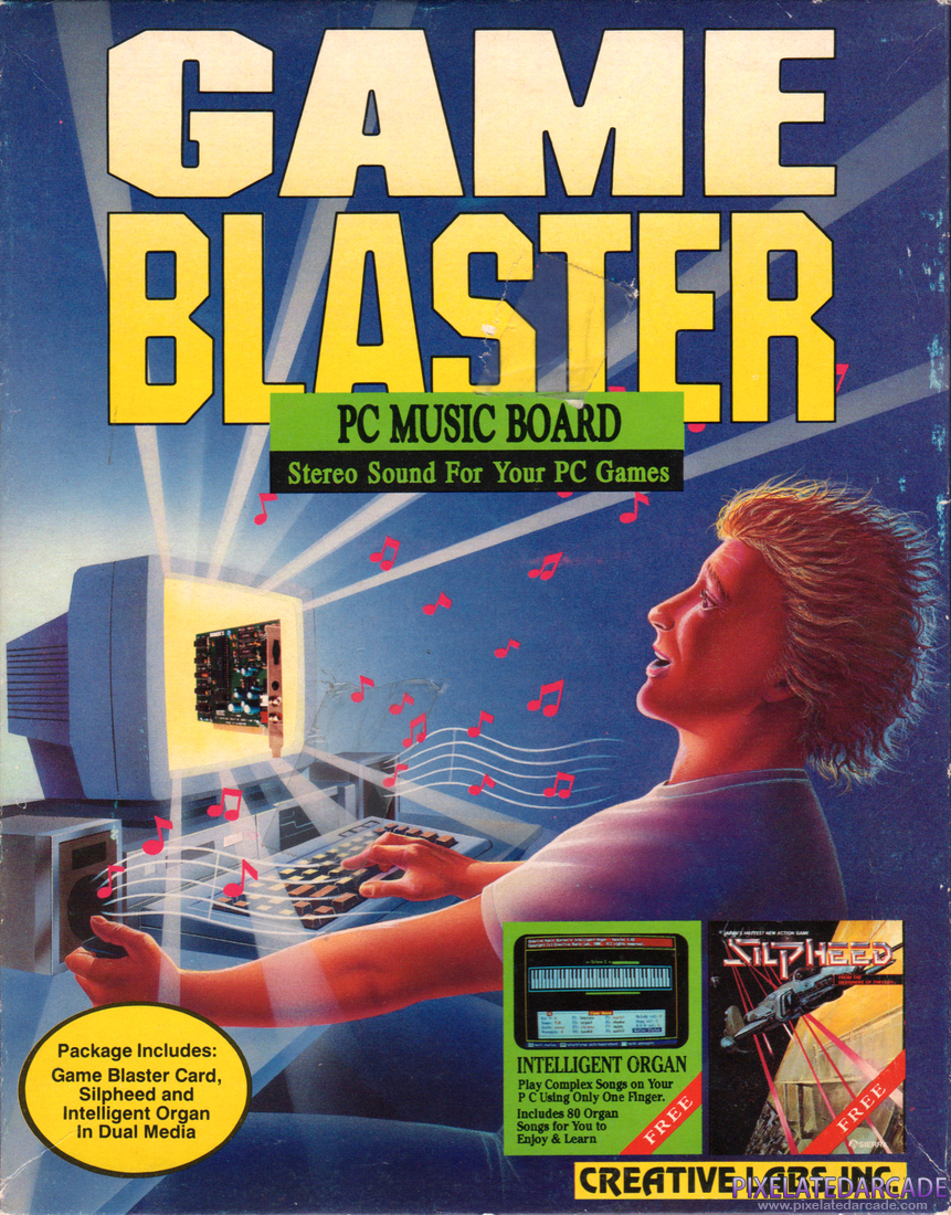 CMS / Game Blaster Photo: GameBlaster box front